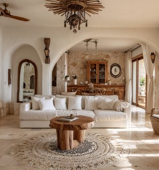 Natural Living Interior Modern Home Styling