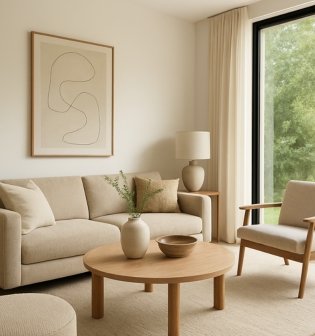 Natural Living Interior – Modern Home Styling